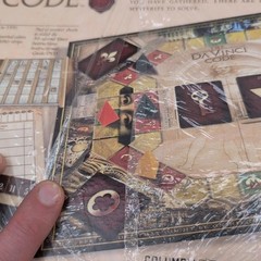 RoseArt The Da Vinci Code Board Game Movie Mystery 2-6 Players Adult Multicolor