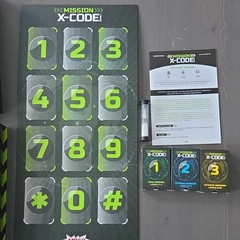 AMIGO Mission X-Code Strategy Board Game w/ Timer, Ages 8+, 2-8 Players