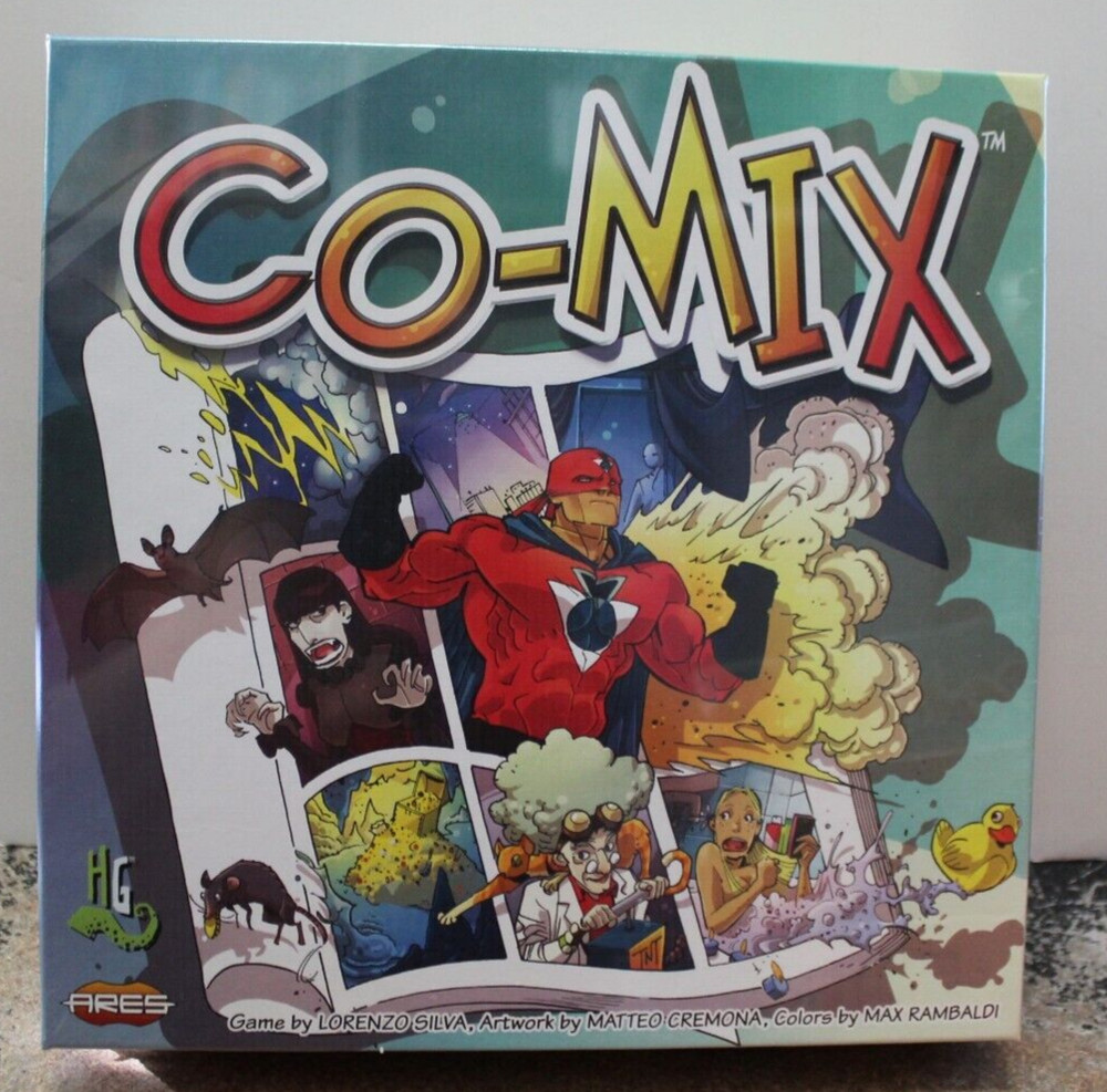 Co-Mix Comic Themed Storytelling Game by Horrible Games & Ares