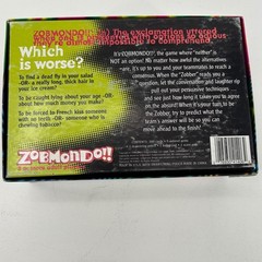Zobmondo!! The Outrageous Game of Bizarre Choices Adult Party Board Game 2000