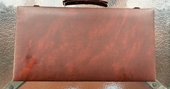 VTG CARDINAL RUMMY-O GAME IN FAUX LEATHER CASE RUMMIKUB NO MANUAL