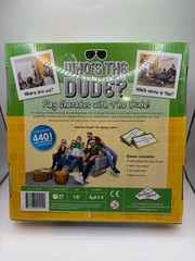 Who’s The Dude Hilarious Charades Game with Life Size Inflatable Dude SEALED NEW