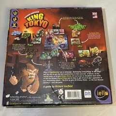 King of Tokyo Board Game IELLO Richard Garfield 2014 99% COMPLETE READ FREE SHIP