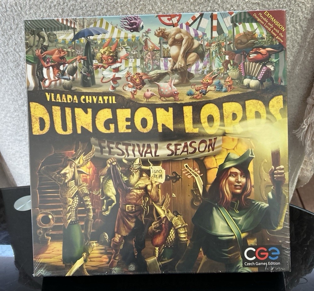 Dungeon Lords: Festival Season Expansion Czech Republic Games Edition