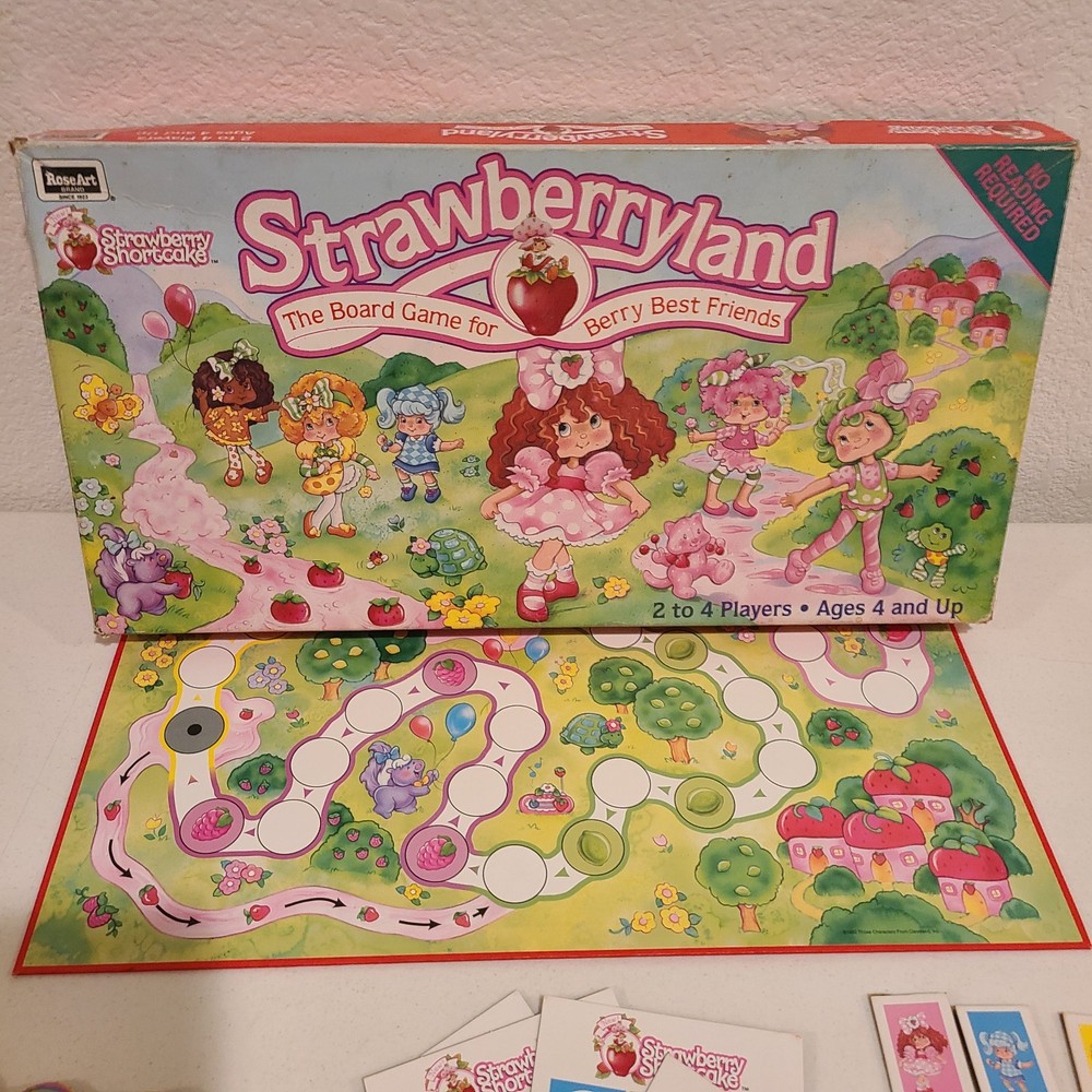 Vintage Strawberry Shortcake Strawberryland Game – Used #1