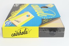 Hasbro Coinhole The Table Top Coin Bouncing Party Game Cornhole (2016)