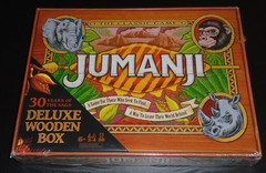 **NEW & SEALED** Jumanji Real Wooden Box Edition Classic Board Game Spin Master