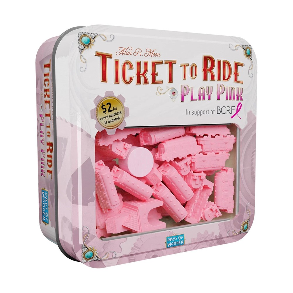 Days of Wonder Ticket To Ride – Play Pink NEW