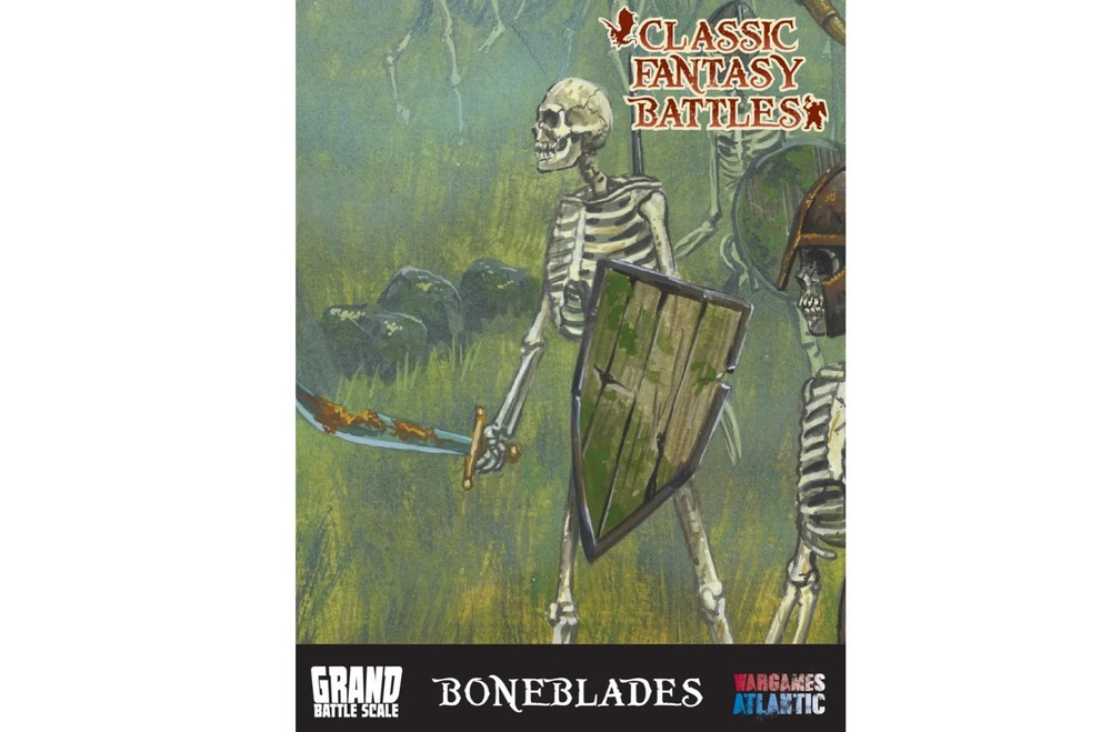 Wargames Atlantic Classic Fantasy Battles Boneblades 10mm Miniatures boxed set