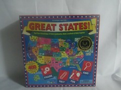 Great States Board Game Trivia Geography New in Sealed Box 2004