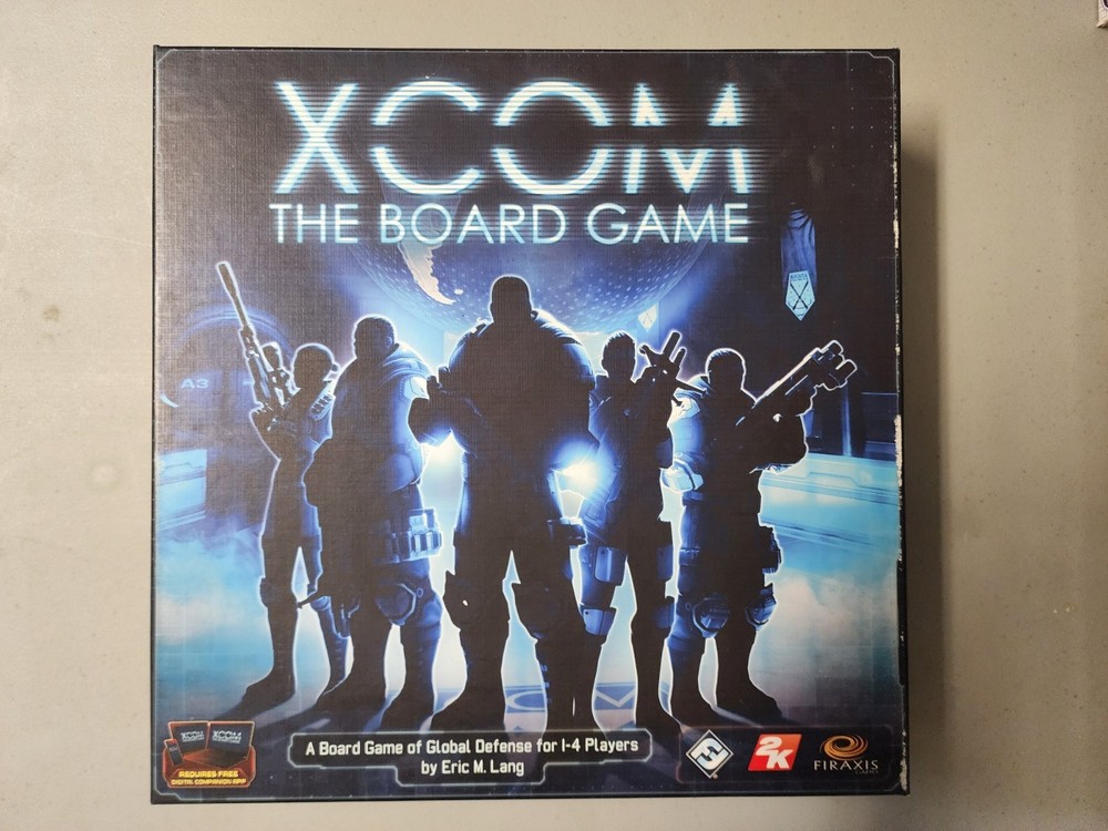 XCOM The Board Game Fantasy Flight Games Complete Cooperative Strategy Game
