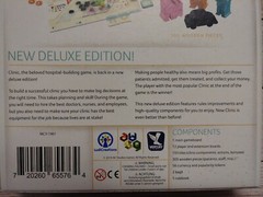 Clinic Deluxe Edition 2022 Base Game by Alban Viard Studio Games SEALED