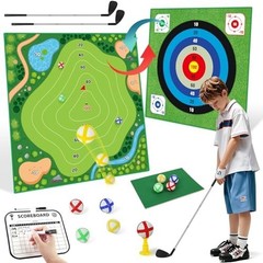 Battle Golf Chipping Game Set for Kids Adults, Chip and Stick Golf Game with…