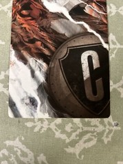 2014 DC Comics Crisis 1 Deck Game Animal Man Oversize Super Hero Card!