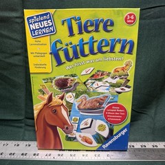 2006 Ravensburger German Tiere Futtern – Feed Animals Game Complete