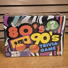Outset Media: 80’s & 90’s Trivia Game, Card Game, 220 Pieces, 2 or More Players