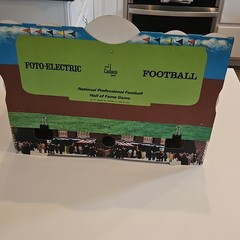 Cadaco Foto-Electric Football Hall of Fame Board Game 1970 Sports Teen Adult