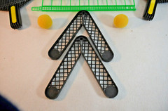 Vintage Soft Ball Table Tennis Game Venture Complete