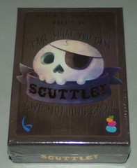 SCUTTLE A Game of Piracy & Treasure Hunting 1-5 Players 6+ Black Jack Scurvy NEW