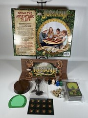 Jumanji the Game Real Wooden Box Edition Board Game Complete