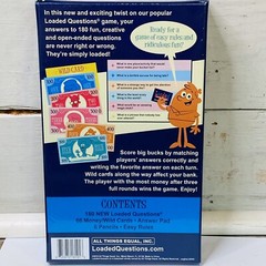 Loaded Answers Game Where Funny Meets Money Ages 12+ 4-6 Players New