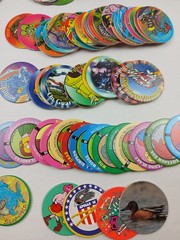Vintage Mixed Lot of Pogs Milk Caps From the 90s