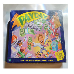 Hasbro Payday Finance Board Game Family Game Night 2 Players 8-11 Years Complete