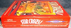 STIR CRAZY – THE SANE WAY TO ENTERTAIN – DINNER PARTY MEXICAN COOKING GAME – NEW