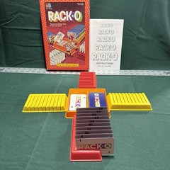 Racko Vintage Milton Bradley Racko Card Game 1987 Complete Family Fun Ships Free