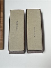 Vtg. Wooden Go Board, 13 X 11.5” Folding, Solid Wood, W/ Boxed Game PCs Japan