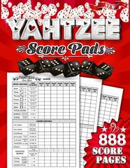 Yahtzee Score Pads: 888 Large Pads for Scorekeeping: 8.5 x 11…