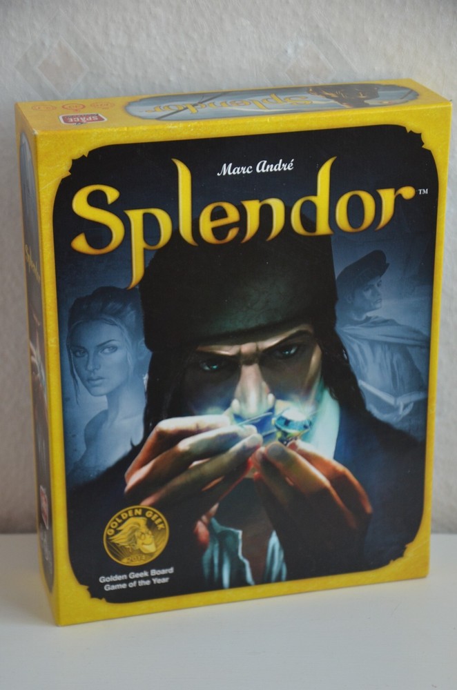 Splendor: The Greatest Gemstone Merchants of the Renaissance Game new open box
