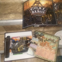 R&R Games Coal Baron Strategy Board Game 2 Players 10+ 2013 Essen RRG330