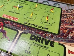 Vintage Super Coach TV Football Complete In Box Vintage 1974 Coleco Play NFL !