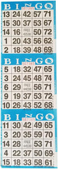 Bingo Paper Game Cards – 3 Cards – 5 Sheets – 100 Books of 5 Sheets