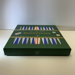 The Games Club Backgammon Wooden Game Set New in Box Professor Puzzle 8 + years