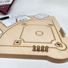 Across The Board Baseball Game Wooden Complete Made In USA Dr Toy Award 2007