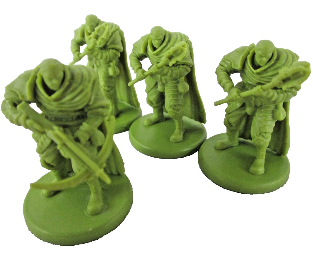 d&d DUNGEON OF THE MAD MAGE Board Game 4x THUG & LEADER Minis NEW!!