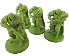 d&d DUNGEON OF THE MAD MAGE Board Game 4x THUG & LEADER Minis NEW!!