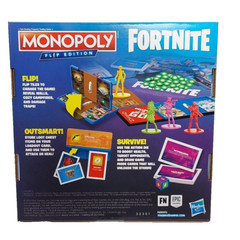 Monopoly Fortnite Flip Edition Board Game for Ages 13+ Sealed New In Box