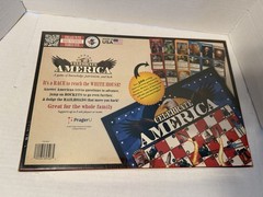 Celebrate America Race to the White House Board Game USA Chance Trivia Sealed