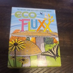 Eco Fluxx v2.0 card game, nature game with ever changing rules 2005-2010