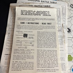 Complete! KRIEGSPIEL – Vintage 1970 Avalon Hill~BOOKCASE BOARD GAME 100%