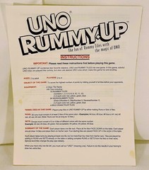 1993 Uno Rummy Up Game by Mattel Complete in Great Condition FREE SHIPPING