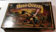 Hero Quest Board Game Milton Bradley -100% complete- 1990