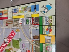 Monopoly The Simpsons Board Game 2001 Preowned Complete