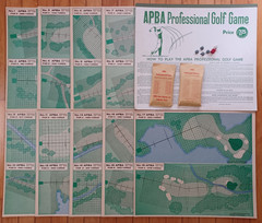 APBA GOLF Board Game complete with ATG and 1962 Card Sets late 60’s version