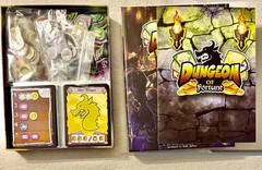 Dungeon of Fortune RPG Fantasy Dragon Board Game 2015 EUC BY TMG