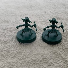 18pcs Goblins Warriors Female Goblins Miniatures Heroquest Board Game Minis DND