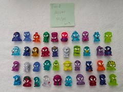 Gogo’s Crazy Bones Complete Alien Set 60/60 .